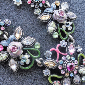 *~GORGEOUS Floral Gem Necklace~*